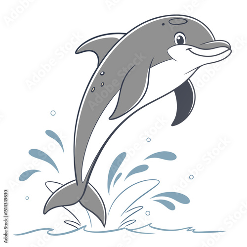 Dolphin Intelligent, playful marine mammal loved for its friendliness and agility