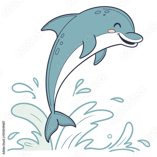 Dolphin Intelligent, playful marine mammal loved for its friendliness and agility