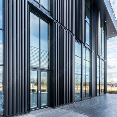 Modern office building exterior