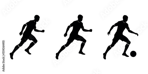 Wallpaper Mural Sports Player Silhouettes  Action Poses Vector Bundle Torontodigital.ca