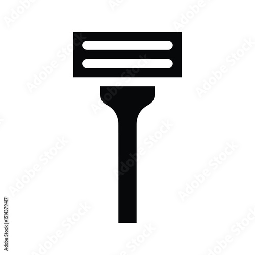 Razor Icon. Manual Shaver Illustration. Razor. Razor Blade.