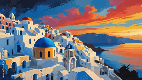 Digital Art painting decorate