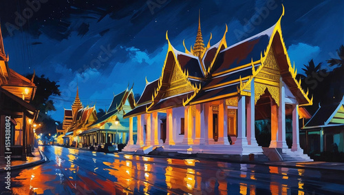 Digital Art painting decorate