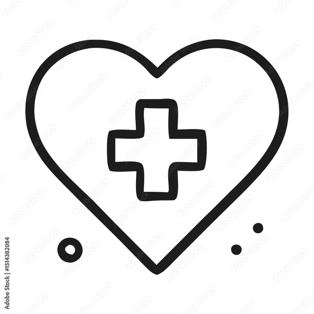 Obraz premium health healing icon