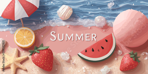 summer clipart, summer banner, summer, summer poster, cute summer, summer silhouette, beach banner, beach poster, water, sea, beach, kayak, boat, sport, summer, canoe, people, vacation, ocean, fun, ve