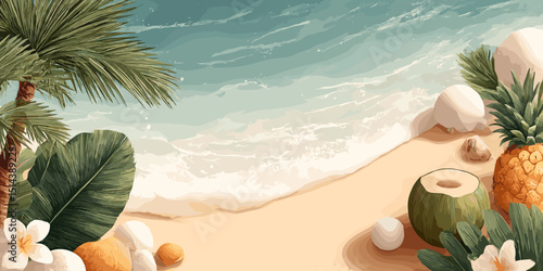 summer clipart, summer banner, summer, summer poster, cute summer, summer silhouette, beach banner, beach poster, water, sea, beach, kayak, boat, sport, summer, canoe, people, vacation, ocean, fun, ve