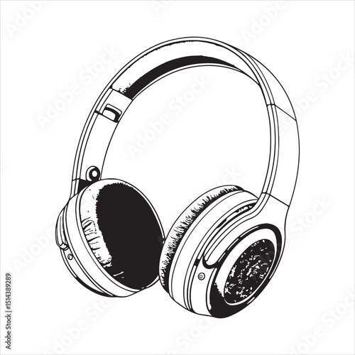 Headphones Vector