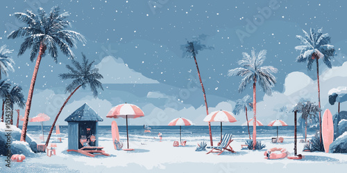 summer clipart, summer banner, summer, summer poster, cute summer, summer silhouette, beach banner, beach poster, water, sea, beach, kayak, boat, sport, summer, canoe, people, vacation, ocean, fun, ve