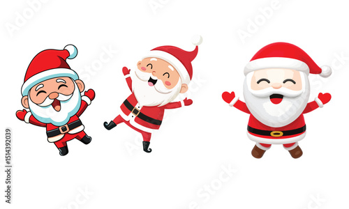 Santa Claus with huge bag