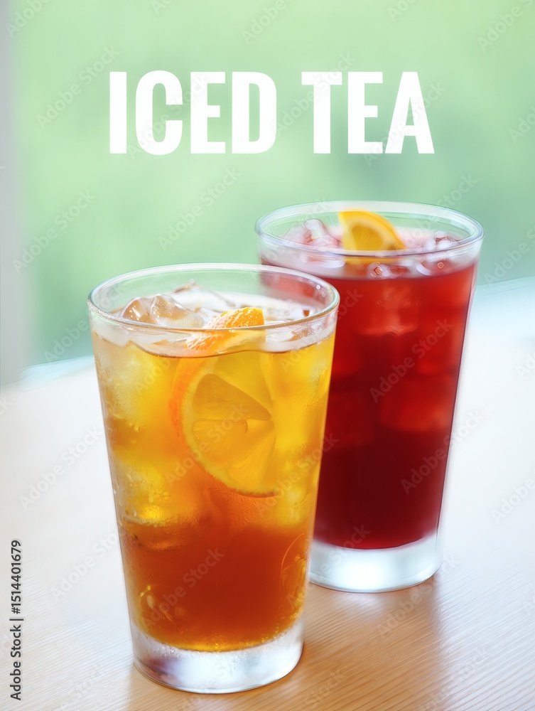 Refreshing Iced Tea Two Delicious Variations, Perfect for a Hot Day! Classic Brew and Fruity Twist Refreshing Iced Tea Two Delicious Variations, Perfect for a Hot Day! Classic Brew and Fruity Twist