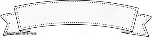 Ribbon Decoration Illustration