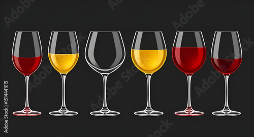party wine glass, celebration wine glass, fine dining glass, transparent wine glass, wine glass silhouette, sparkling wine glass, glassware, wine tasting glass, classic wine glass, romantic wine glass
