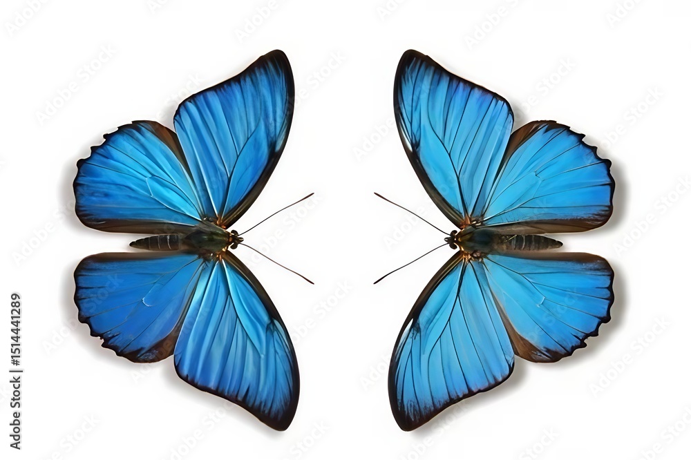 Obraz premium Nice Animation with Butterfly