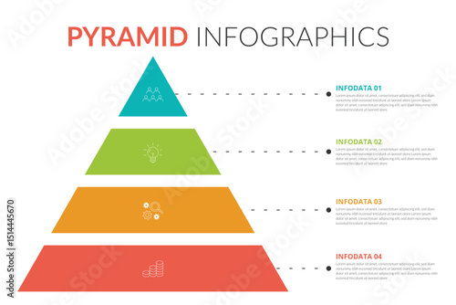 Creative concept for infographic with 4 steps, options, parts or processes. Business data visualization.