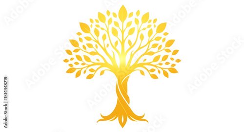 Photos Spiritual golden tree, Golden tree of life, Tree of life illustration, Sacred tr