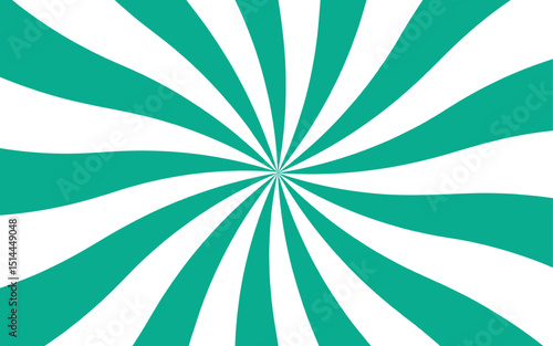 Abstract high-contrast, radial burst background with blue and white curved stripes central focal point.  Dynamic spiral effect reminiscent of retro candy swirls or vintage sunburst posters.