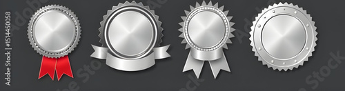  Silver prize, Second place award, Silver badge, Silver achievement, Silver honor, Silver ribbon, Metallic silver award, Silver plaque, Silver star award, Silver champion, Silver honor medal, Silver c