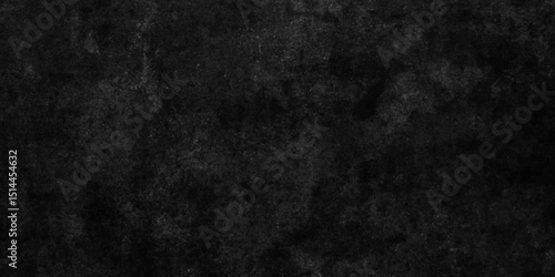 Abstract design with old wall texture cement dark black and paper texture background. Realistic design are Studio dark room concrete wall grunge texture .Grunge paper texture design .	