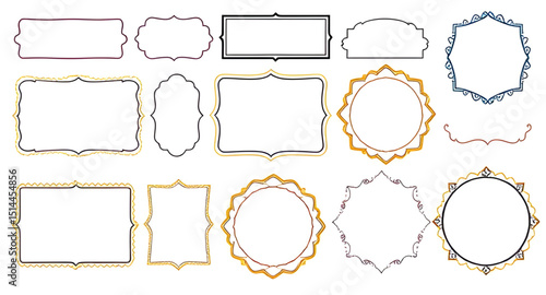 vintage badge illustration, retro frame clipart, classic label vector, antique frame artwork, ornate decorative frame, decorative label vector, vintage border clipart, retro sticker illustration, clas