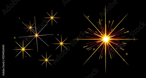 abstract star clipart, starburst illustration vector, cosmic star element, glitter star vector, decorative twinkle illustration, celestial star cluster, luminous starburst vector, galaxy stars illustr