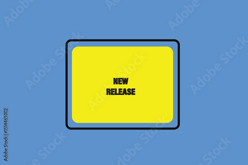 Print button ,web template, new release, banner label


