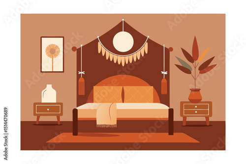 interior of a bedroom