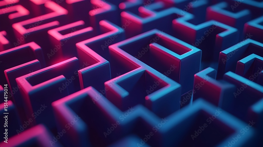 Creative Business Maze Navigating Paths to Achieve Success and Overcome Challenges Creative Business Maze Navigating Paths to Achieve Success and Overcome Challenges