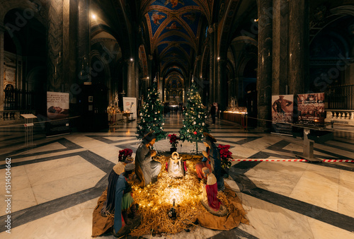 Wallpaper Mural Christmas symbols in Basilica di Santa Maria Sopra Minerva Torontodigital.ca