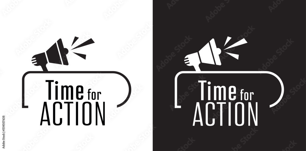 Fototapeta premium time for action