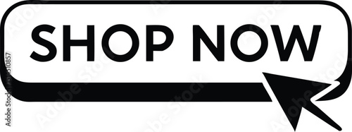 A collection of minimalist call to action button silhouettes for digital design projects
