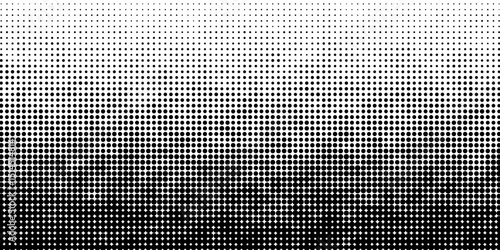 Halftone faded gradient texture. Grunge halftone grit background. White and black sand noise wallpaper. Retro pixilated vector backdrop