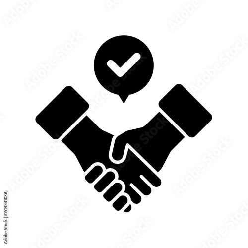 Icon a commitment, isolated against a clean background.