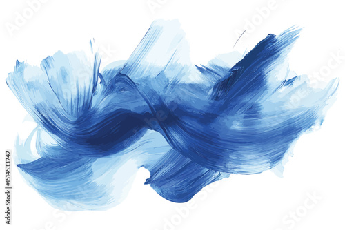 Dynamic Blue Fog Texture with Fluid Motion