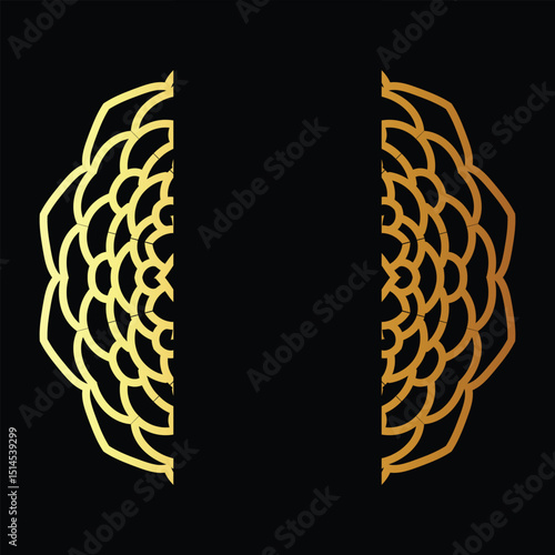 Stylish Ethnic Ornament Mandala with traditional, cultural sophistication