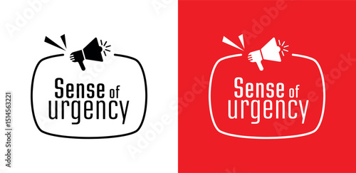 sense of urgency text