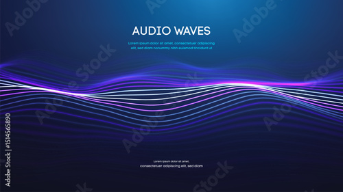 Wave sound abstract background music radio digital audio equalizer ai. Frequency vector voice beat effect technology light design pulse. Neon waveform microphone spectrum energy motion soundwave eq
