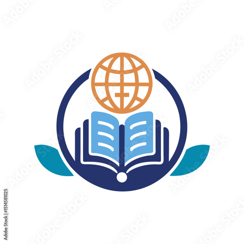 design a simple and modern logo education vector