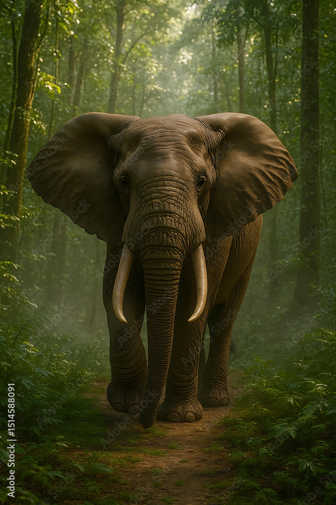 Fototapeta premium Gentle Giant of the Wild