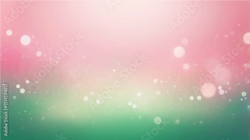 Vibrant pink and bright colorful Christmas bokeh celebration background with glittering light effects