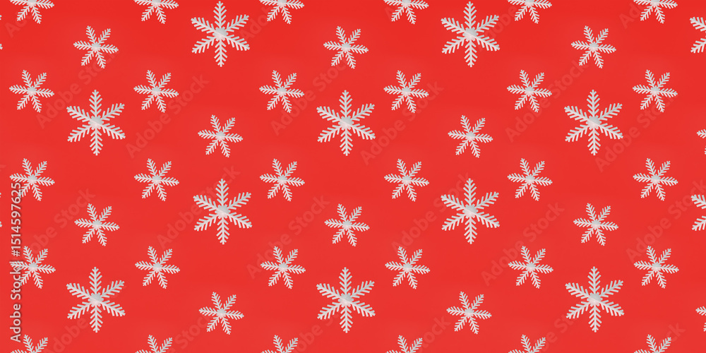 Cute snowflake on red background. Nice element for christmas banner, cards. New year ornament. Cute snowflake on red background. Nice element for christmas banner, cards. New year ornament.