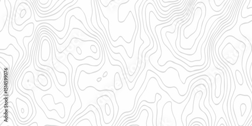 Contour abstract map relief land outline. Topographic map patterns. White wave paper curved reliefs abstract background. Background of the topography map. Abstract pattern with lines.	
