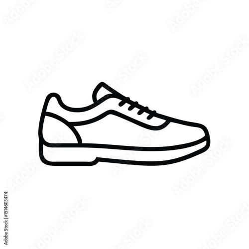 sport shoes vector illustration