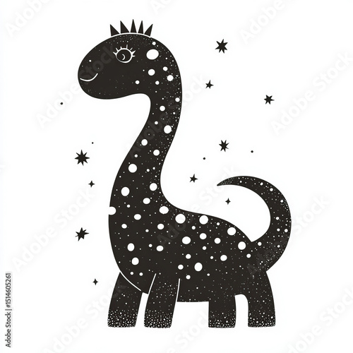 dinosaur silhouette , black...