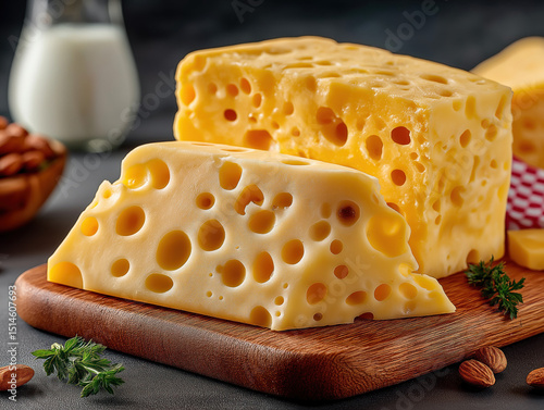 A textured background featu...