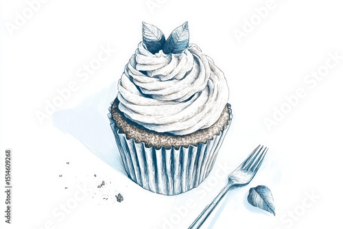 cupcake sketch