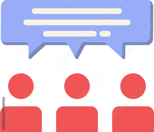 Witnesses Flat Icon