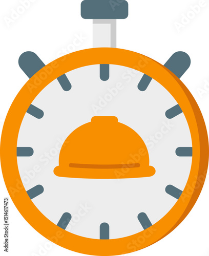 Working Hours Flat Icon
