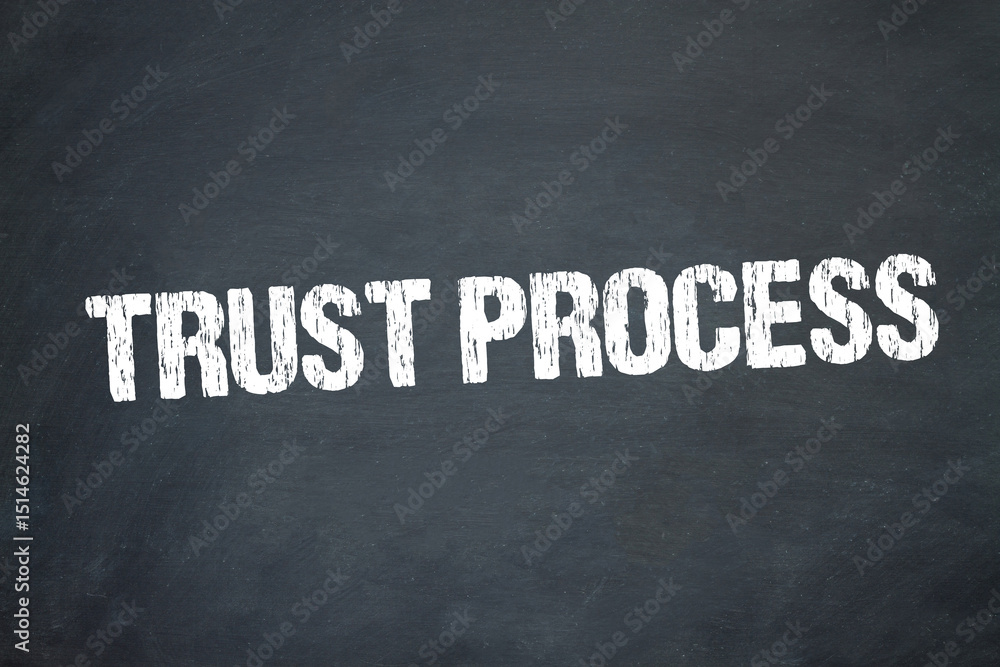 Obraz premium Trust Process 