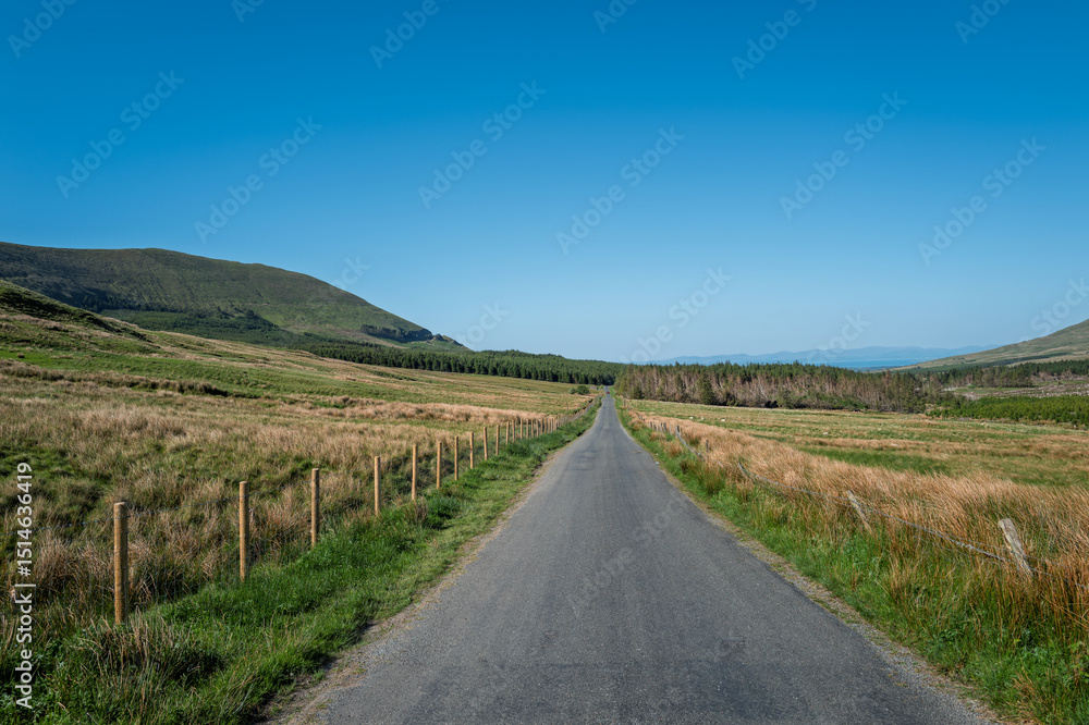 Fototapeta premium Keeloges, Ireland - May 16 2025 