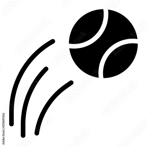 throwing glyph icon